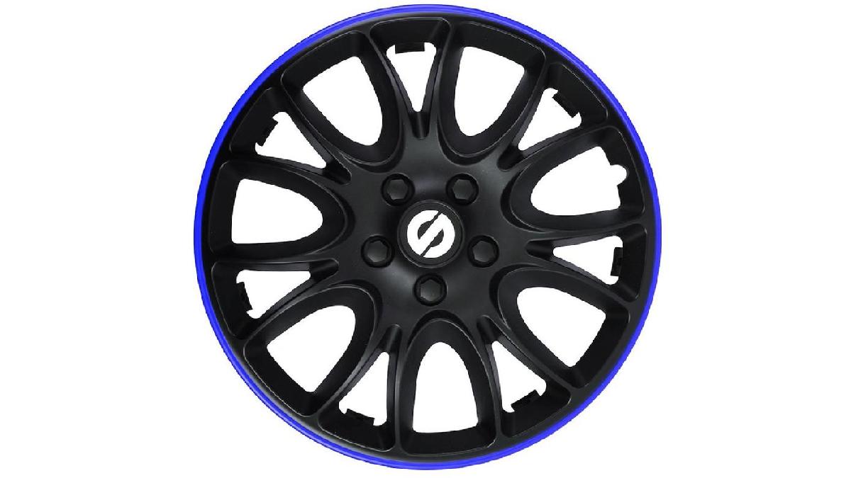 Enjoliveur+Sparco+Veneto+14+pouces+noir%2Fbleu+%28%C3%A0+l%27unit%C3%A9%29